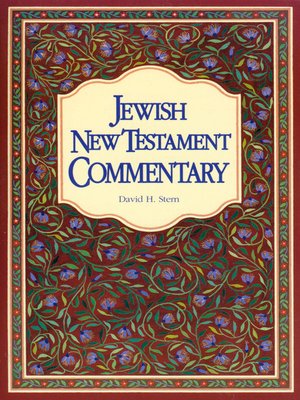 cover image of Jewish New Testament Commentary